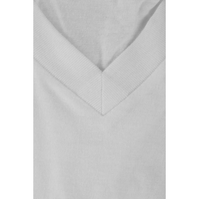 Футболка мужская с глубоким V-обр. вырезом Master 150, белая, размер XL