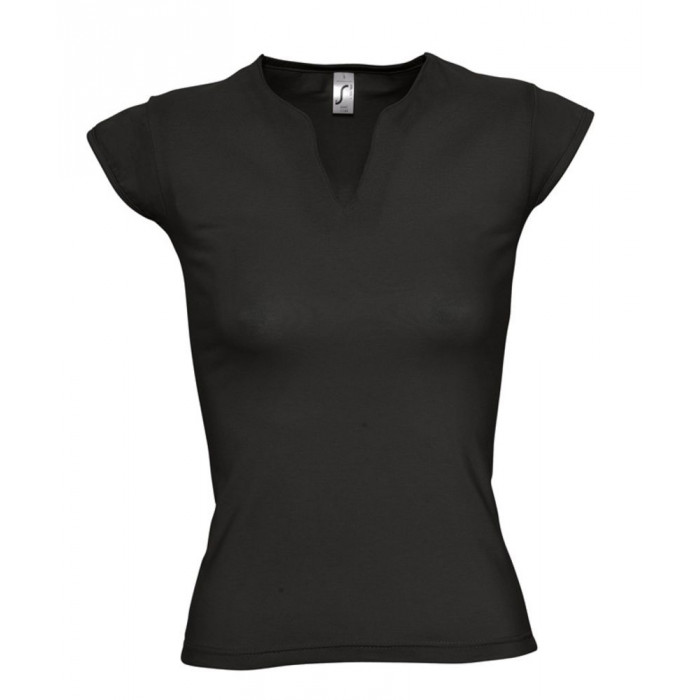 Футболка женская Mint 170, черная