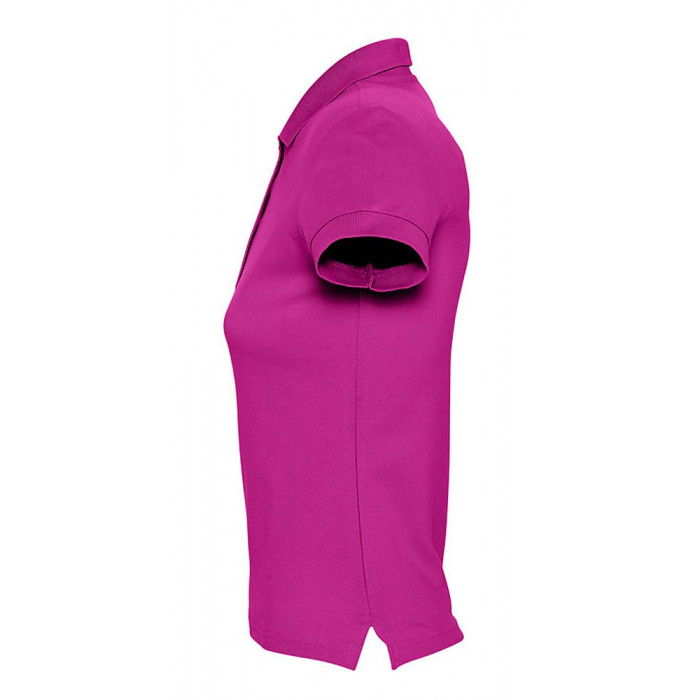 Рубашка поло женская Passion 170 ярко-розовая (фуксия), размер XXL
