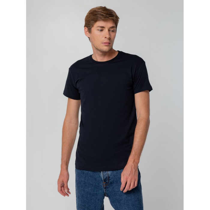 Футболка унисекс T-bolka 140, темно-синяя, размер 3XL