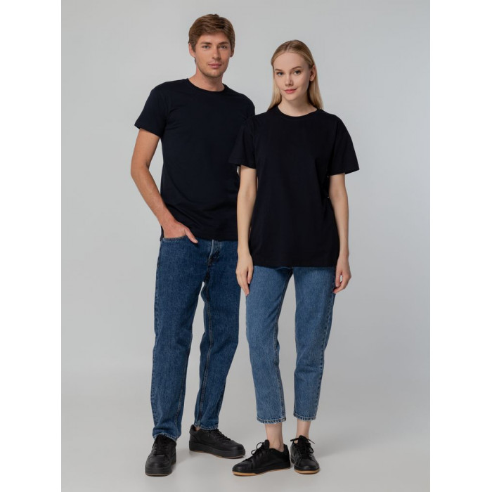 Футболка унисекс T-bolka 140, темно-синяя, размер 3XL