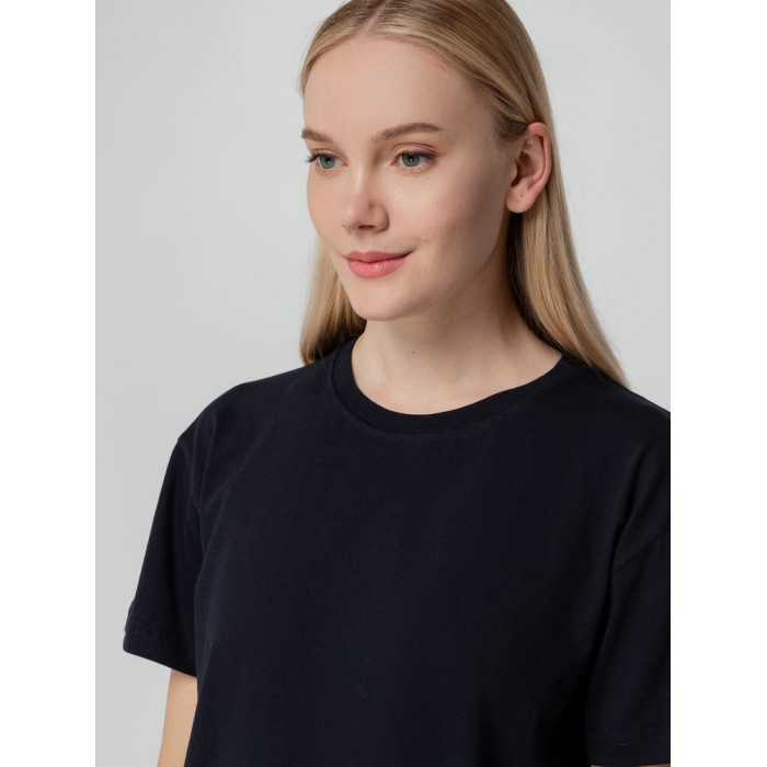 Футболка унисекс T-bolka 140, темно-синяя, размер 3XL