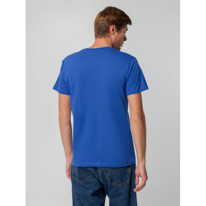 Футболка унисекс T-bolka 140, ярко-синяя, размер XXXL