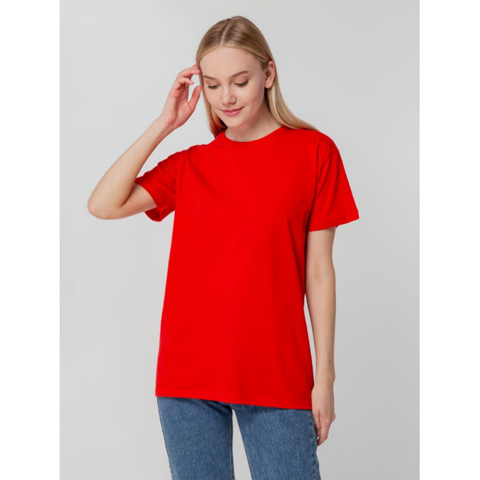 Футболка унисекс T-bolka 140, красная, размер XXXL