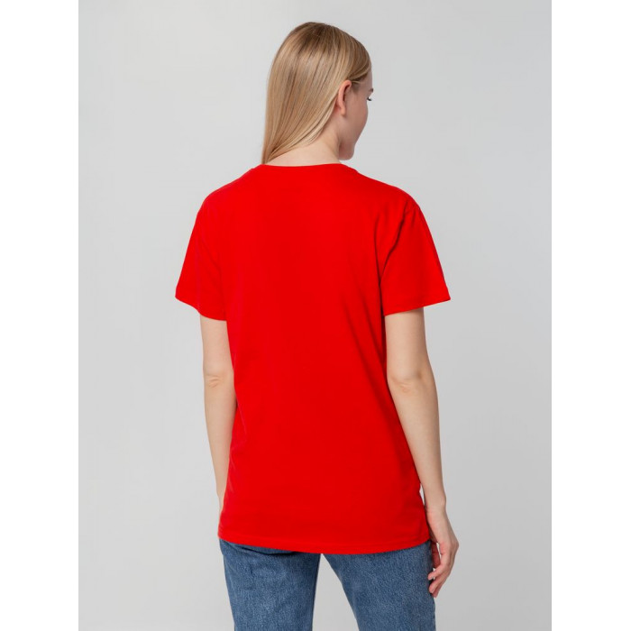 Футболка унисекс T-bolka 140, красная, размер XXXL