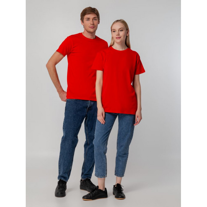 Футболка унисекс T-bolka 140, красная, размер XXXL