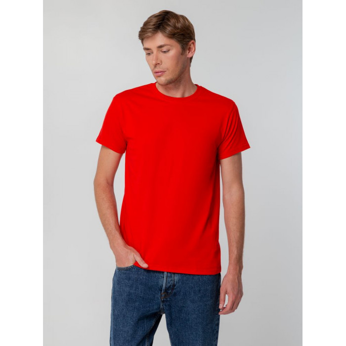 Футболка унисекс T-bolka 140, красная, размер XXXL