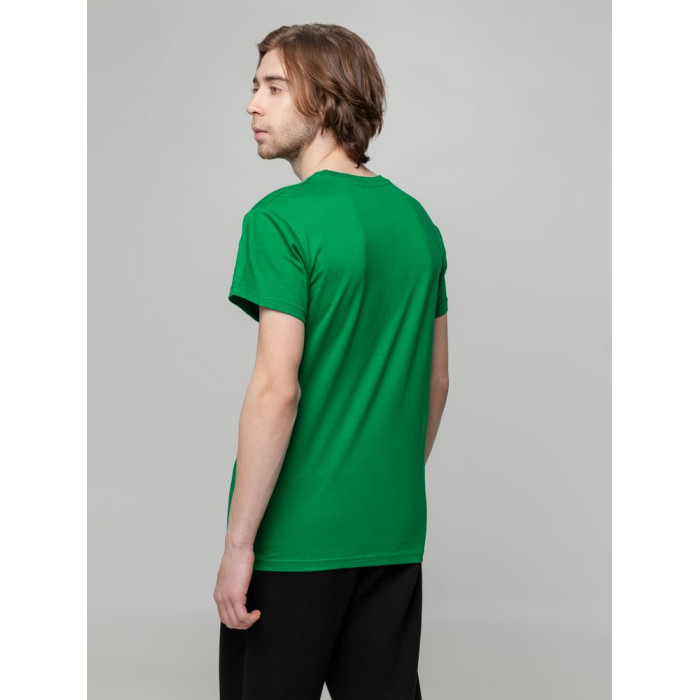 Футболка унисекс T-bolka 140, темно-зеленая, размер XXXL