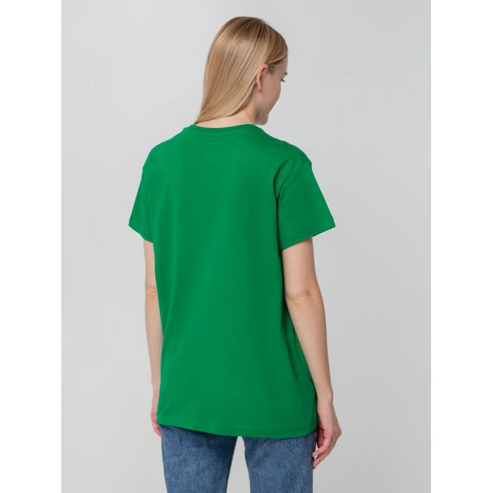 Футболка унисекс T-bolka 140, темно-зеленая, размер XXXL
