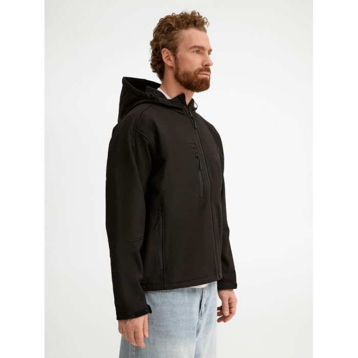 Куртка мужская с капюшоном Replay Men 340 черная, размер 3XL