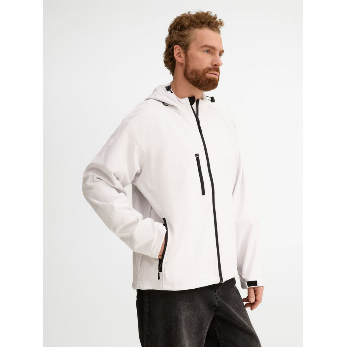 Куртка мужская с капюшоном Replay Men 340 белая, размер 3XL