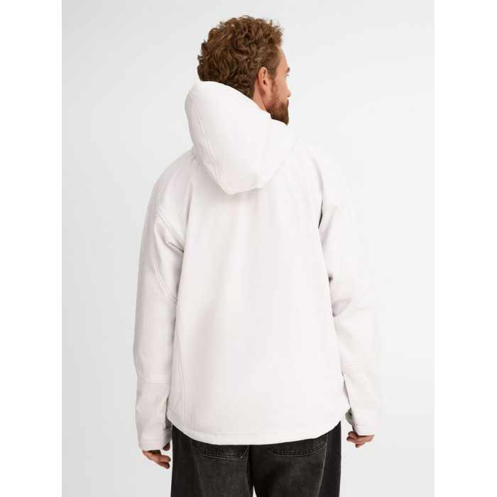 Куртка мужская с капюшоном Replay Men 340 белая, размер 3XL