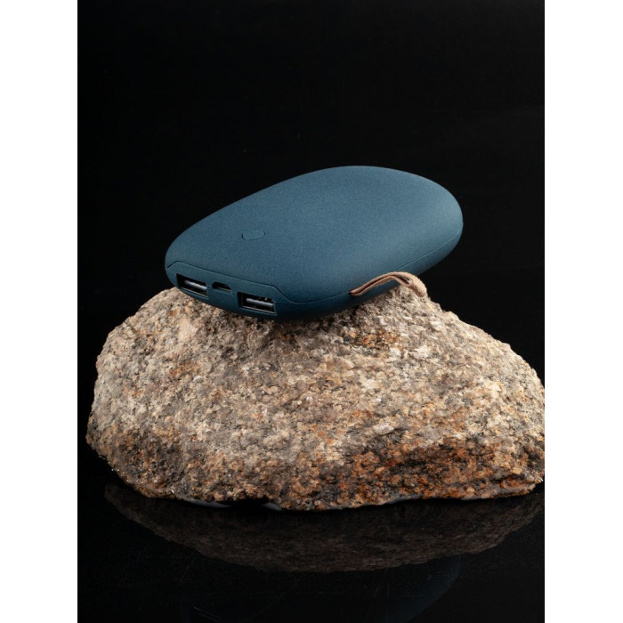 Внешний аккумулятор Pebble 7800 мАч, серо-синий