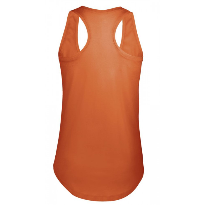 Майка женская Moka 110, оранжевая, размер XL