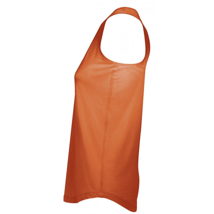 Майка женская Moka 110, оранжевая, размер XL