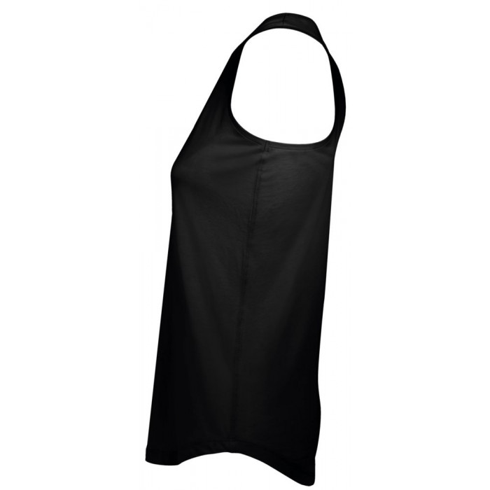 Майка женская Moka 110, черная, размер XL