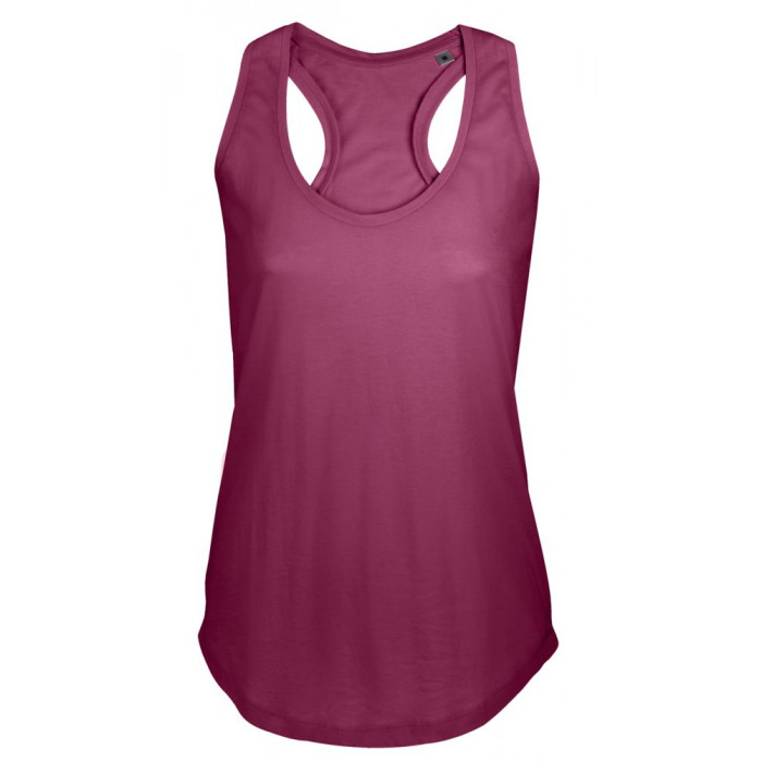 Майка женская Moka 110, темно-розовая (малиновая), размер XS