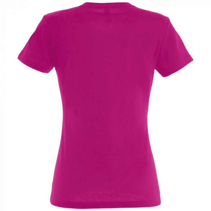 Футболка женская Imperial women 190 ярко-розовая (фуксия), размер XXL