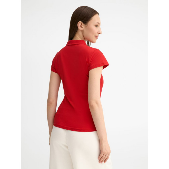 Рубашка поло женская Prescott women 170 красная, размер XL
