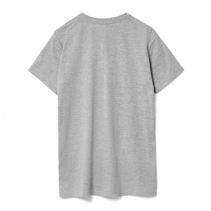 Футболка унисекс T-bolka 160, серый меланж, размер XXXL