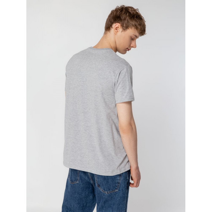 Футболка унисекс T-bolka 160, серый меланж, размер XXXL