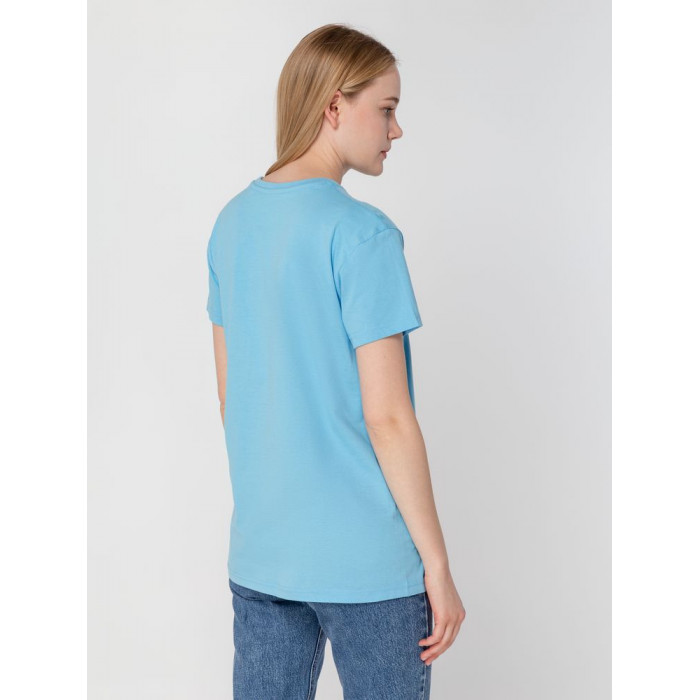 Футболка унисекс T-bolka 160, голубая, размер XXXL