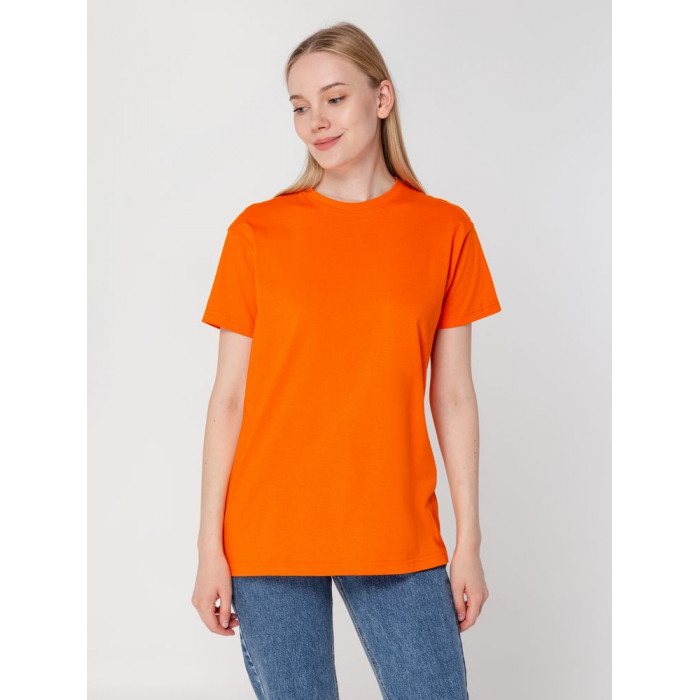 Футболка унисекс T-bolka 160, оранжевая, размер XXXL