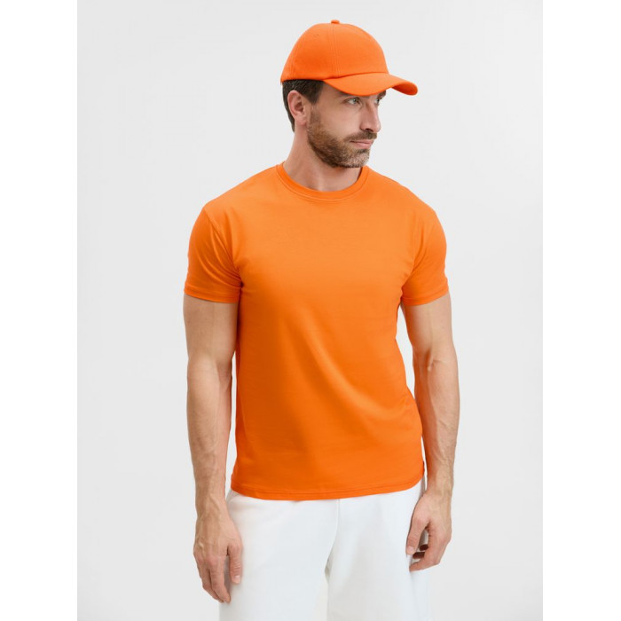 Футболка унисекс T-bolka 160, оранжевая, размер XXXL