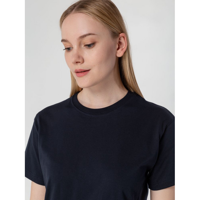 Футболка унисекс T-bolka 160, темно-синяя, размер XXXL