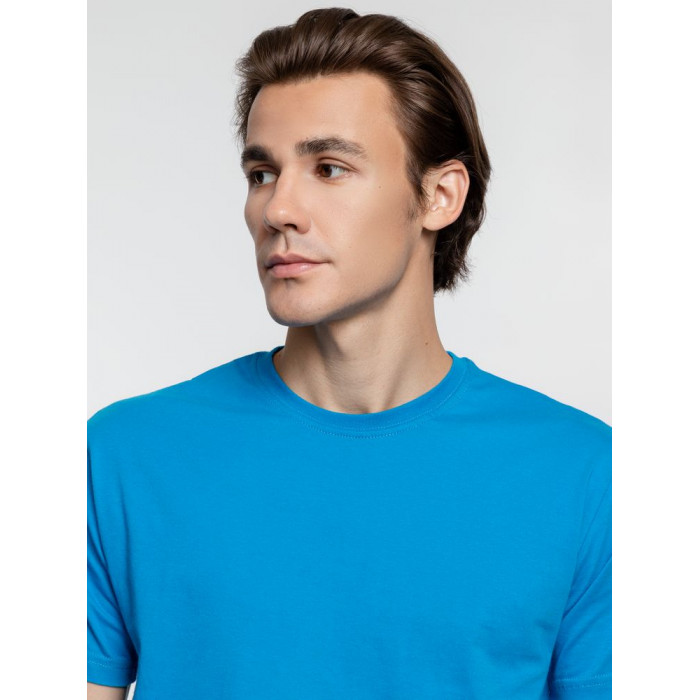 Футболка унисекс T-Bolka 160, бирюзовая, размер 5XL