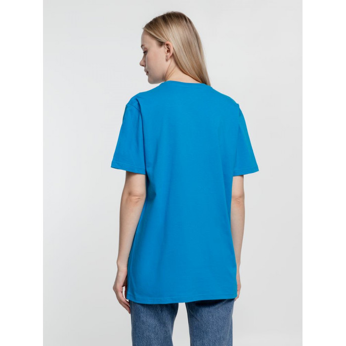 Футболка унисекс T-Bolka 160, бирюзовая, размер 5XL