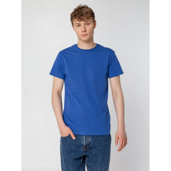 Футболка унисекс T-bolka 160, ярко-синяя, размер XXXL