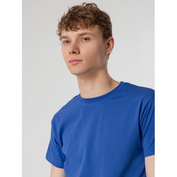 Футболка унисекс T-bolka 160, ярко-синяя, размер XXXL