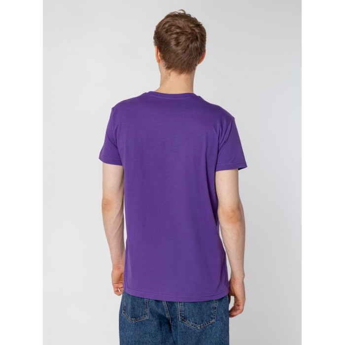 Футболка унисекс T-bolka 160, фиолетовая, размер XXXL
