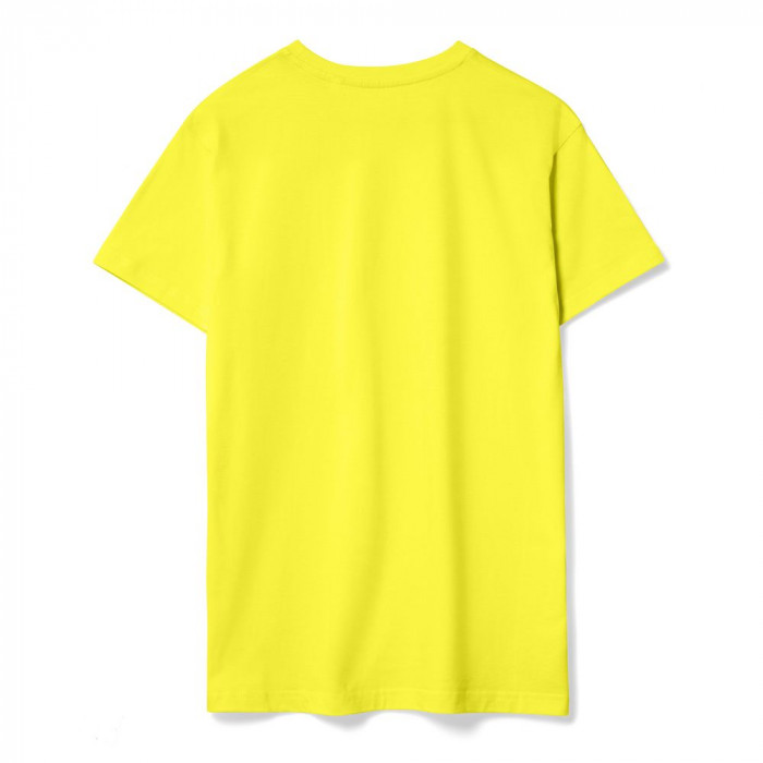 Футболка унисекс T-bolka 160, желтая, размер XXXL
