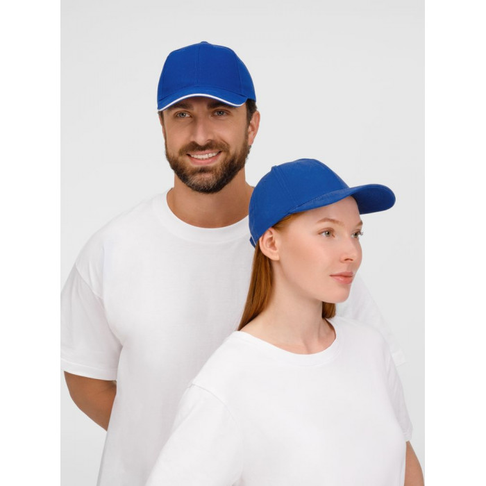 Бейсболка Buffalo, ярко-синяя