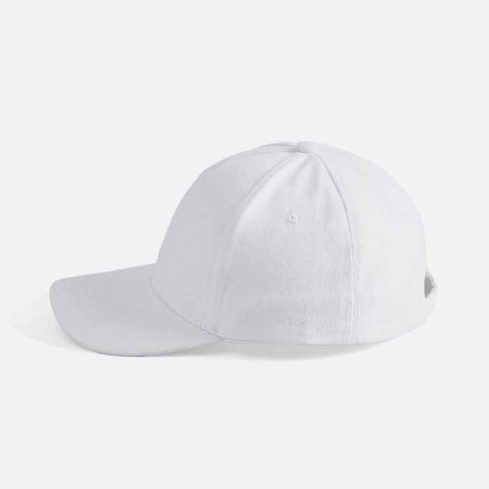 Бейсболка Long Beach, белая