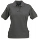 Рубашка поло женская Semora, серая (антрацит) Рубашка поло женская Semora, серая (антрацит)