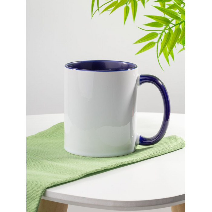 Кружка Promo Plus для сублимационной печати, синяя