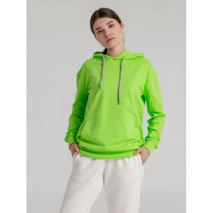 Толстовка с капюшоном Unit Kirenga зеленое яблоко, размер XS