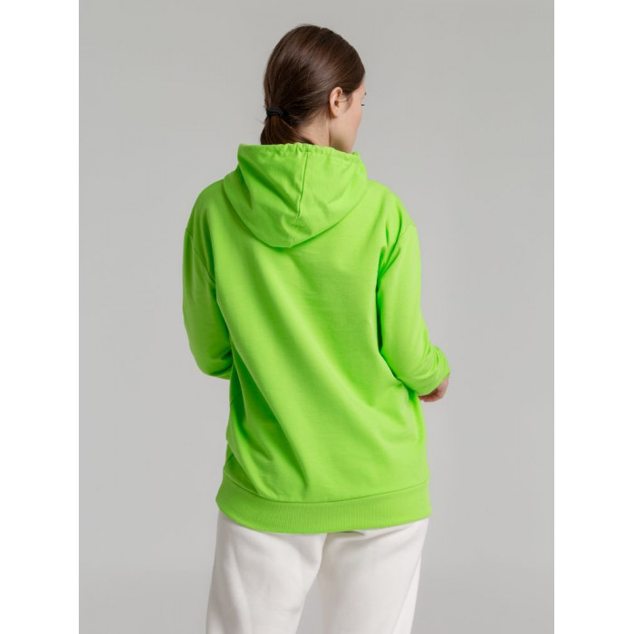 Толстовка с капюшоном Unit Kirenga зеленое яблоко, размер XS
