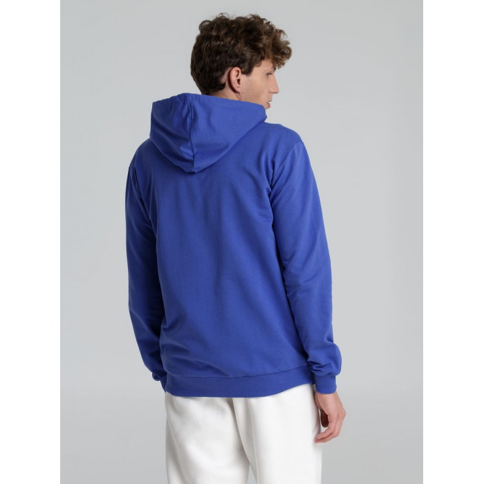 Толстовка на молнии с капюшоном Unit Siverga, ярко-синяя, размер 4XL