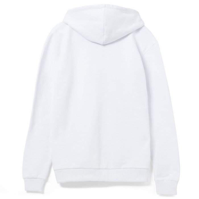 Толстовка на молнии с капюшоном Unit Siverga белая, размер 3XL