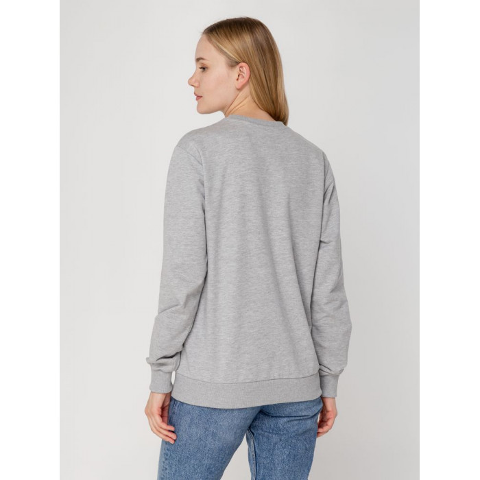 Толстовка Unit Toima серый меланж, размер 4XL