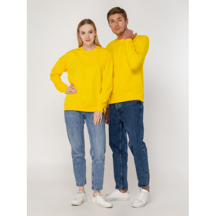 Толстовка Unit Toima, желтая, размер XXL