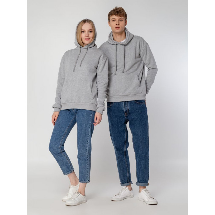 Худи Kirenga Heavy 2.0, серый меланж, размер 5XL