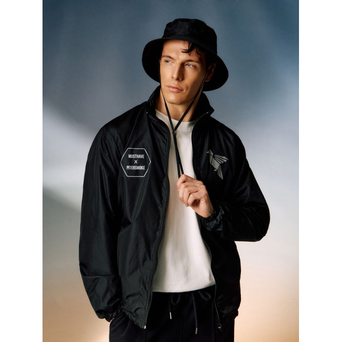 Ветровка Kivach черная, размер 3XL