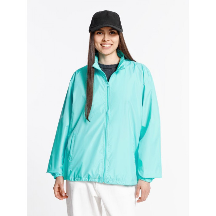 Ветровка Kivach, бирюзовая (тиффани), размер XXL