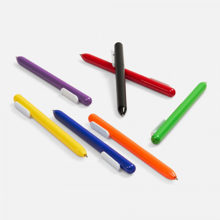 Ручка шариковая Swiper, фиолетовая с белым