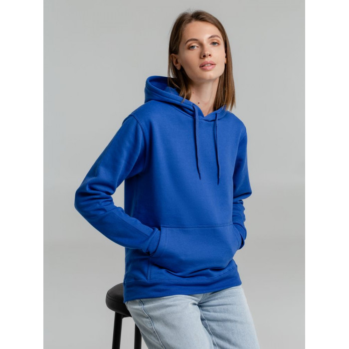 Толстовка с капюшоном Snake II ярко-синяя, размер 4XL